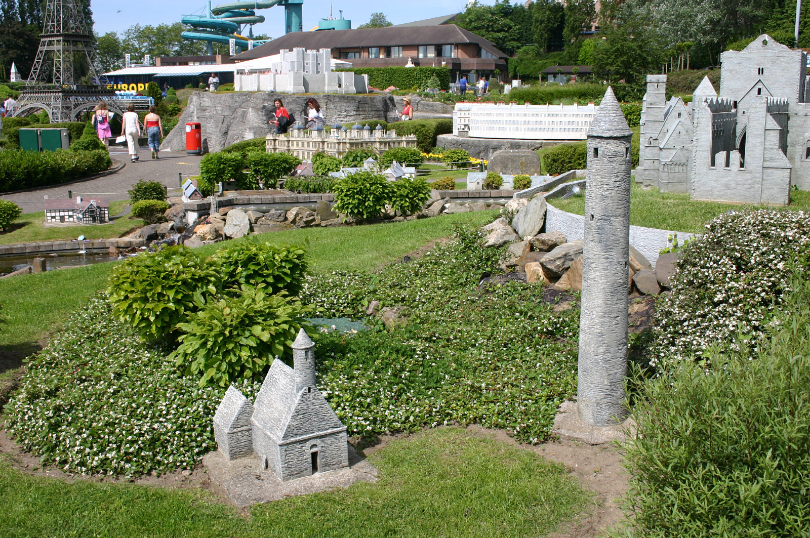 Glendalough monastery, Ireland (Mini-Europe park, Brussels)